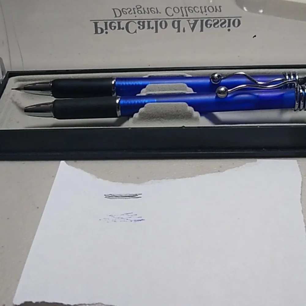 Pentel Blue and Black Mechanical Pencils Set Pilot? pen Set Read